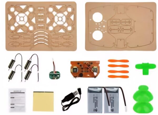 PROYECTO KIT DRONE ESTUDIANTIL XYQ-2 (PARA ARMAR) - Imagen 2