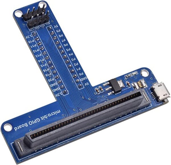 SHIELD PLACA EXPANSION MICROBIT TIPO T GPIO V1,5 V2