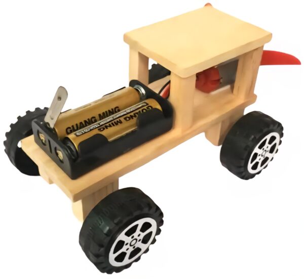 PROYECTO CAMION DE MADERA CON CAJA (PARA ARMAR) NO INCLUYE BATERIAS