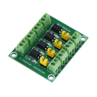 Modulo Optoacoplador PC817 de 4 Canales 3.3V ~ 30V DC