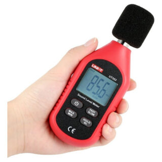 Sonómetro, medidor de nivel de ruido mini decibelímetro UNI-T UT353