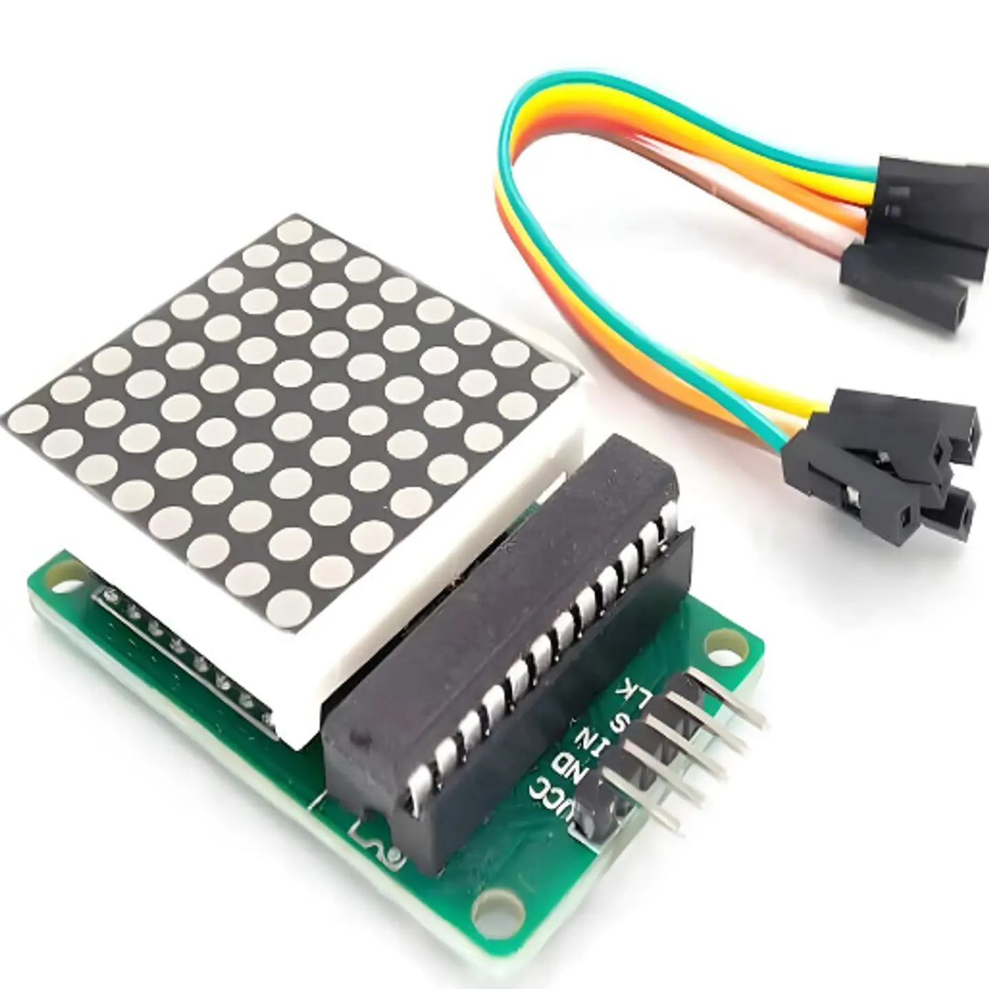 MODULO MATRIZ 8X8 PARA ARDUINO 4 display CON MAX7219 - Imagen 3