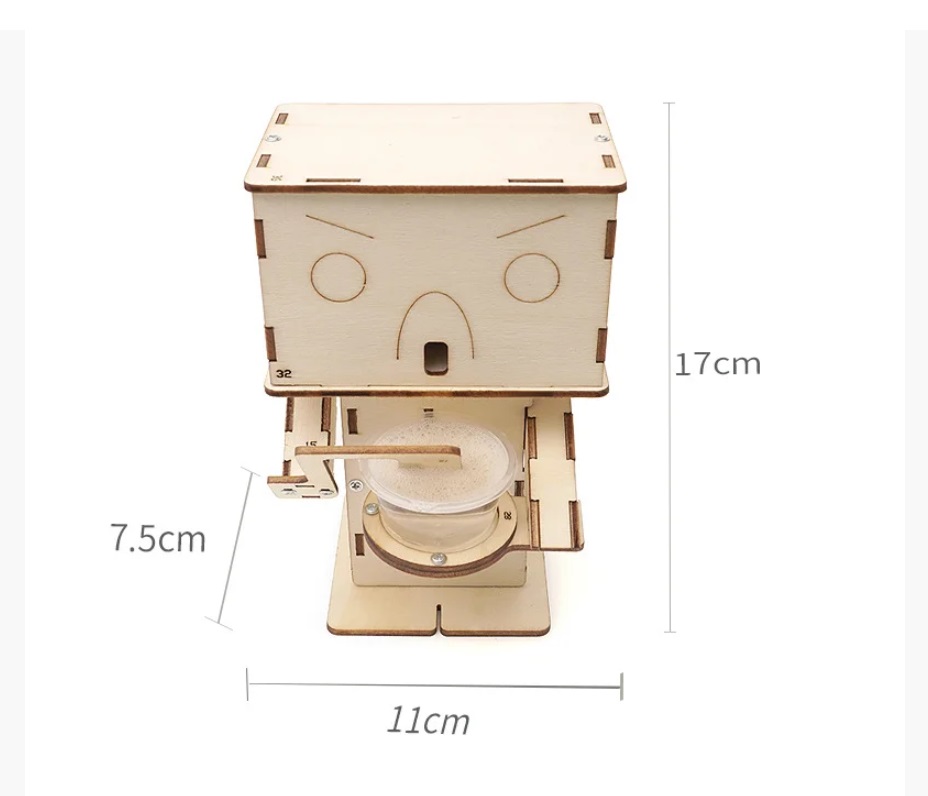 PROYECTO/KIT ROBOT DE BURBUJAS (PARA ARMAR) - Imagen 2