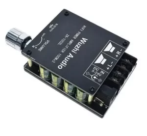 AMPLIFICADOR DE AUDIO ESTEREO 2X100W ZK-1002L con Bluetooth 5.0 TPA3116