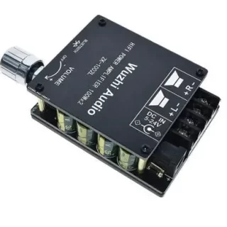 AMPLIFICADOR DE AUDIO ESTEREO 2X100W ZK-1002L con Bluetooth 5.0 TPA3116