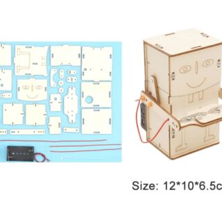 PROYECTO/KIT ROBOT TRAGADOR DE MONEDAS (PARA ARMAR)