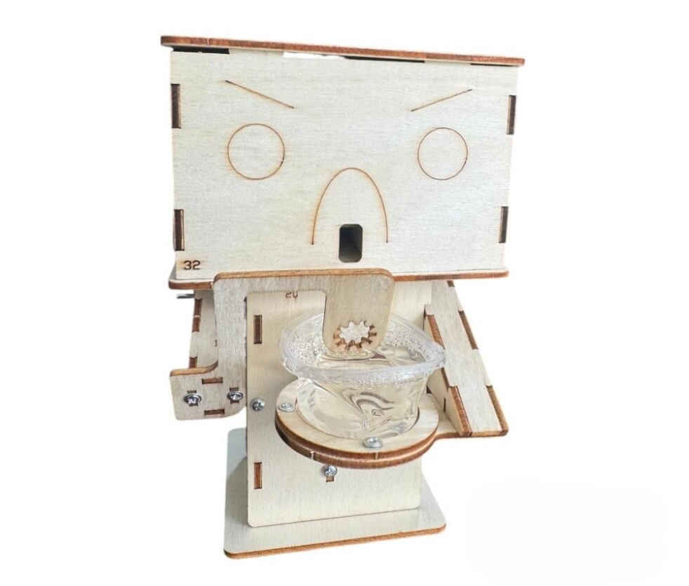 PROYECTO/KIT ROBOT DE BURBUJAS (PARA ARMAR)