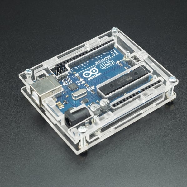 CAJA ACRILICA PROTECTORA ARDUINO UNO JV-CJUNO - Imagen 2