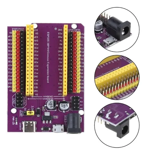 SHIELD ESP32 TARJETA DE EXPANSION 38 Pines - Imagen 2
